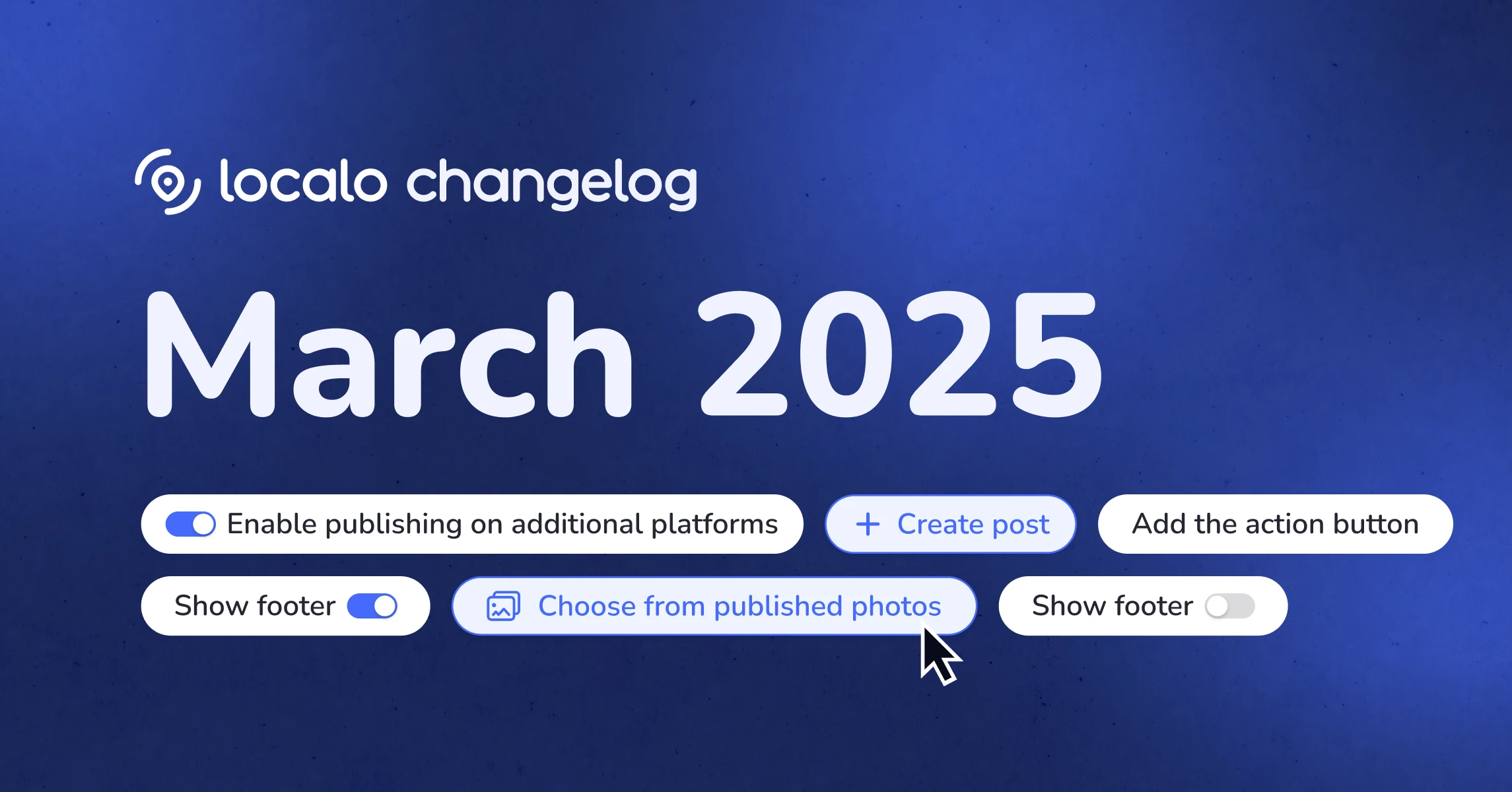 What's new at Localo? March 2025